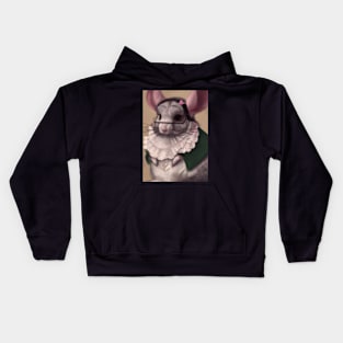 Librarian Chinchilla Kids Hoodie